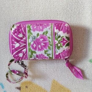 Vera Bradley Quilted Wallet with Outer Pocket